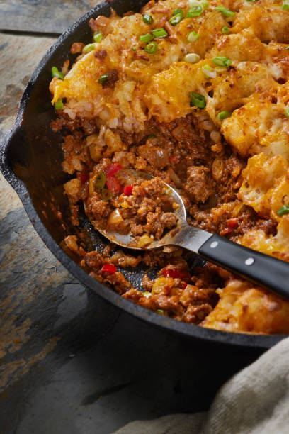 istock Crispy Tatar Tot Sloppy Joe Casserole 1366262643