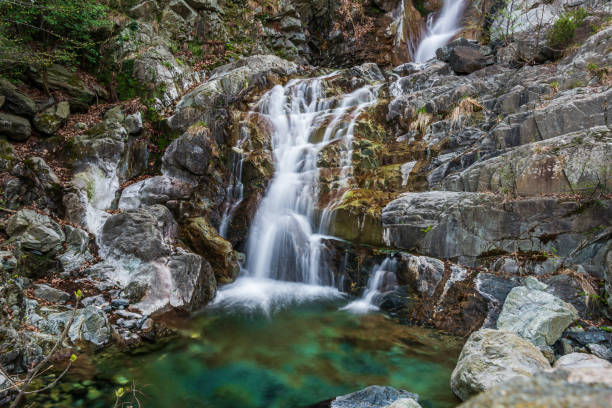 istock Waterfall of Rio Gandolfi in Genoa 1366264485