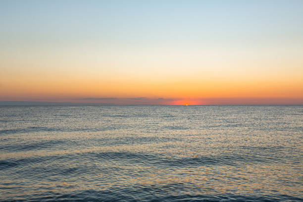 istock sunrise on the sea with reflection on the water 1366266322