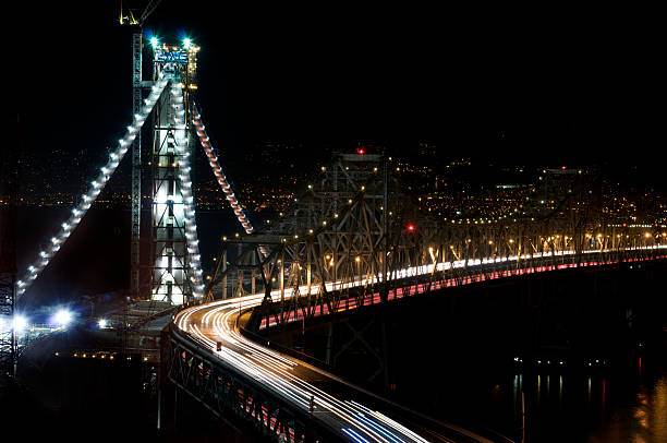 istock New Tower, San Francisco Bay Bridge, Night 136626758