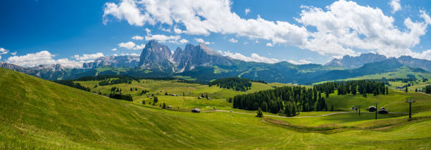 istock Alpe di Siusi Plateau in summertime 1366267687