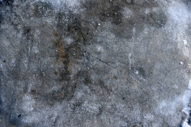 istock Blue ice on the ground in winter 1366272726