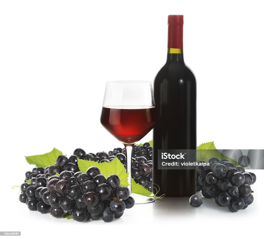 Copo de vinho tinto - Foto de stock de Barril royalty-free
