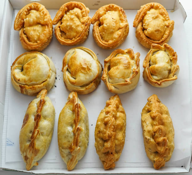 istock Several South American empanadas filled with meat and chicken 1366286133