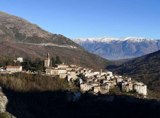 the town of Anversa degli abruzzi