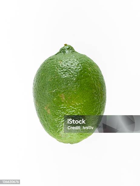 Green Lemon Stock Photo - Download Image Now - Brightly Lit, Citrus Fruit, Close-up