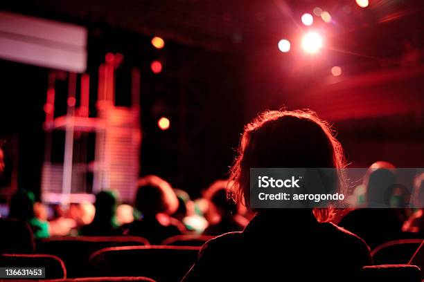 Cinema Audience Stock Photo - Download Image Now - Theatrical Performance, Movie Theater, Audience