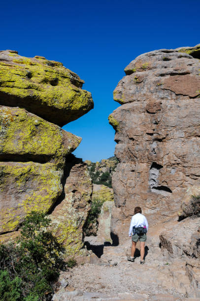 istock Chiricahua National Monument - Finding a Gap Between the Hoodoos 1366317680