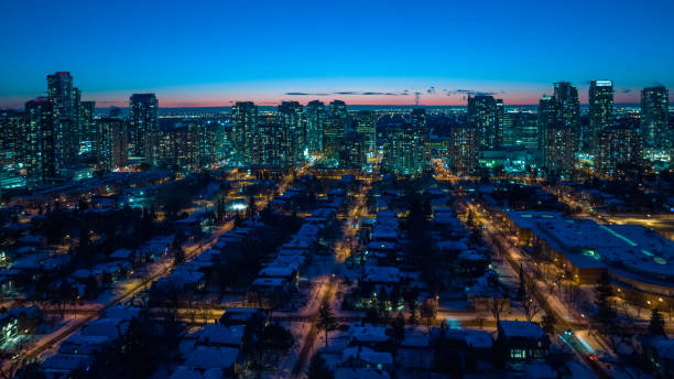istock North york skyline at night,Toronto Canada 1366332616