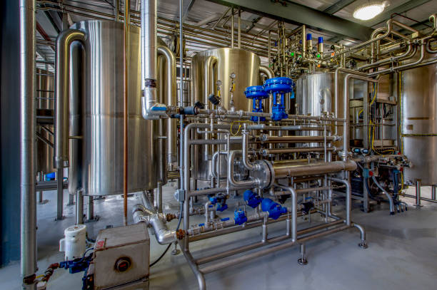 istock Tanks and Pumps for Milk Production 1366332635