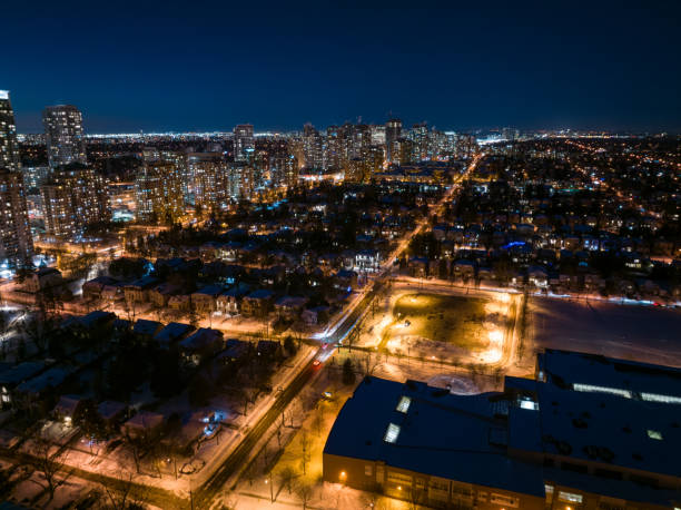 istock North york  skyline in winter. Toronto Canada 1366334711