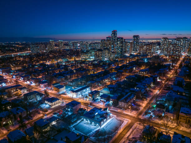 istock North york  skyline in winter. Toronto Canada 1366334853