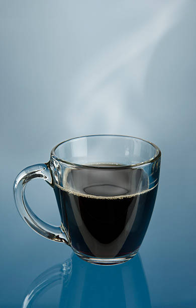 Steaming Hot Coffee stock photo