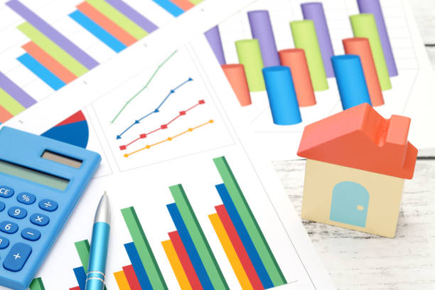 istock graph printed documents and toy house 1366348851