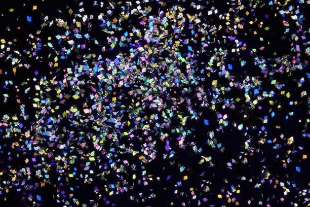 istock Confetti, micro crystals, micro photography, 5:1 Makro, Bi-Polarisation, Structures 1366351092