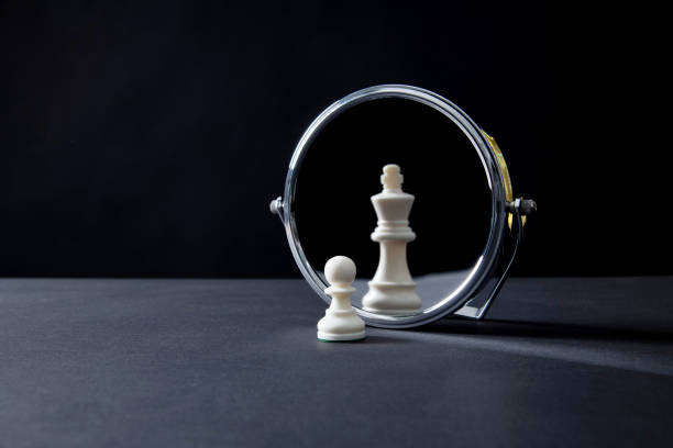 istock Pawn piece wants to be king 1366351933