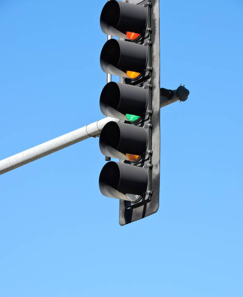 istock Close Up Of A Traffic Light 1366357843