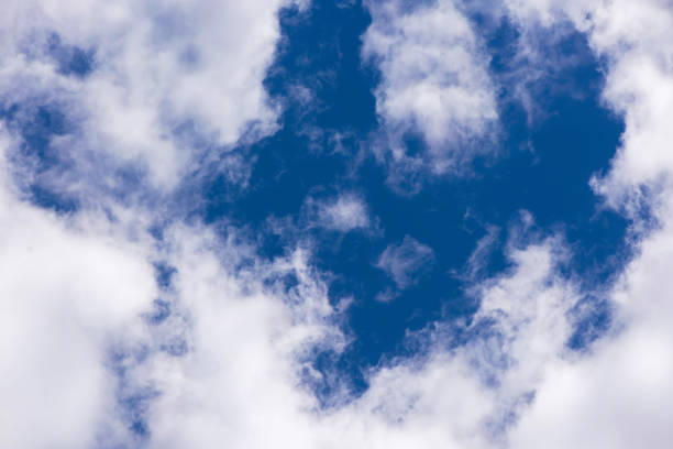 istock The vast blue sky and clouds sky 1366361040