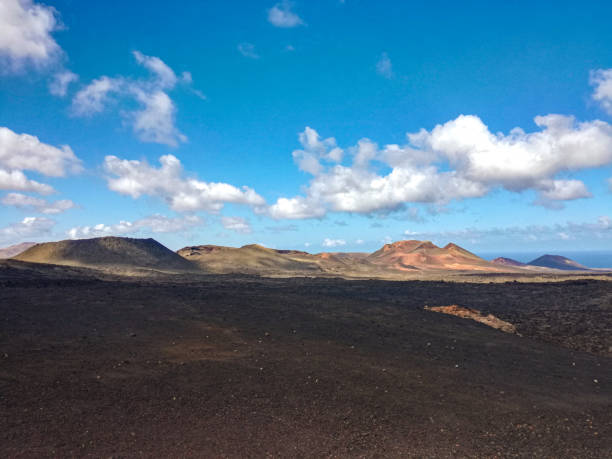 istock Mountain landscape in Lanzarote 1366368960