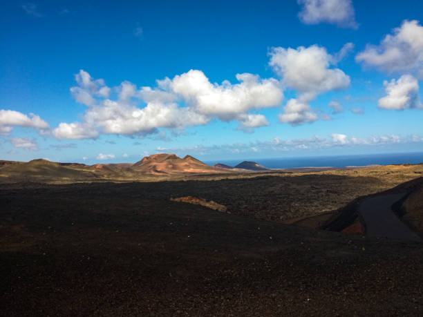 istock Mountain landscape in Lanzarote 1366368983