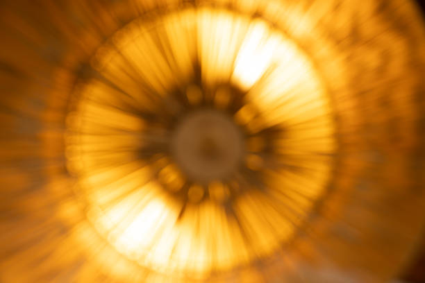 istock Abstract blur orange light - beam radius movement and explosion like a bomb or the other way view looks like sunflower abstract shape art. 1366372969