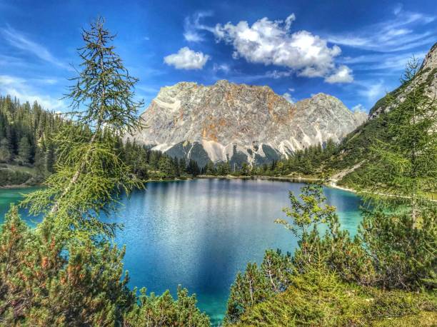 istock View of the highest mountain in Germany 1366374126