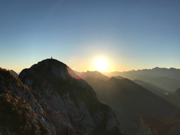 istock Top of the mountain 1366374139