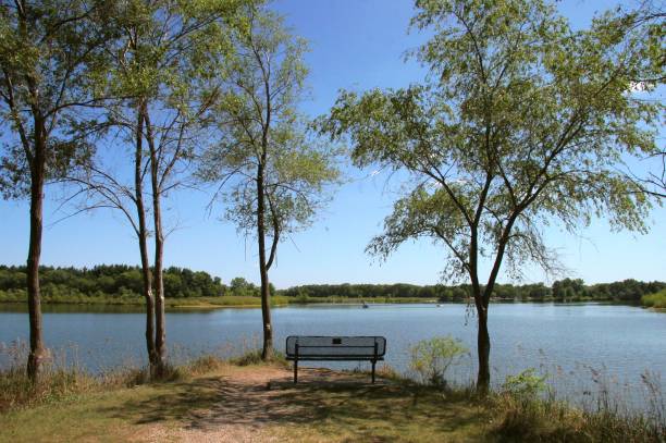 istock Big Woods Lake, Cedar Falls, Iowa 1366375500