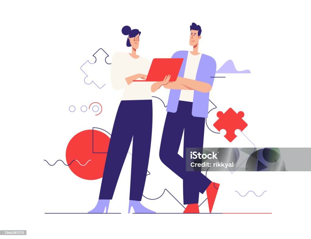 Vector outline illustration on the subject of management, finance solutions, optimization. Editable stroke Vector outline illustration on the subject of management, finance solutions, optimization. Editable stroke. People stock vector