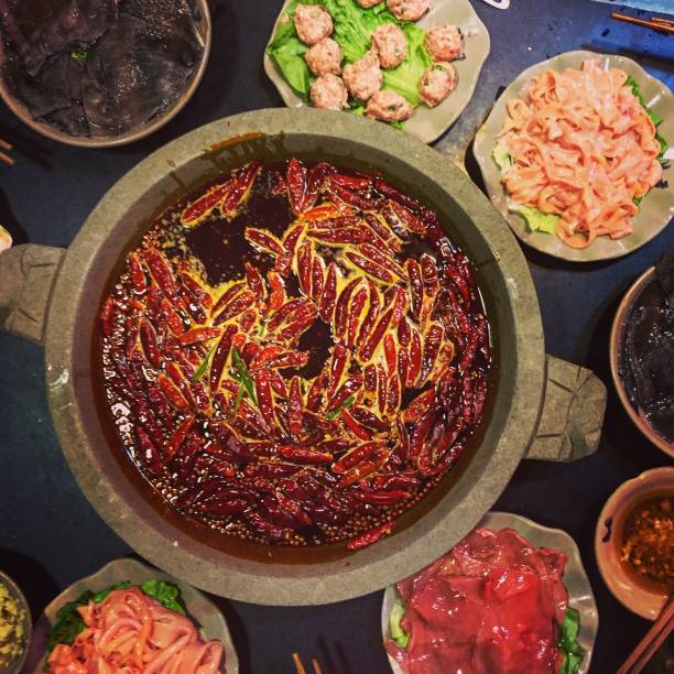 istock Chongqing hot pot 1366381941