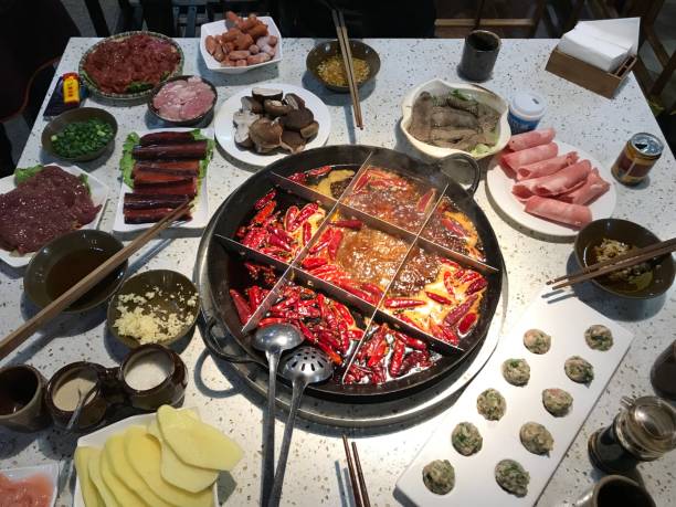istock Chongqing hot pot 1366381956