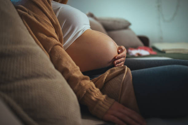 istock Soon I will become mother and bring new life 1366385283