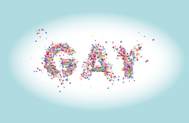 istock Gay Love colorful word made with confetti 1366390155