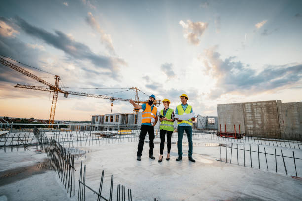 istock Construction industry and engineering in post-recession period 1366393574