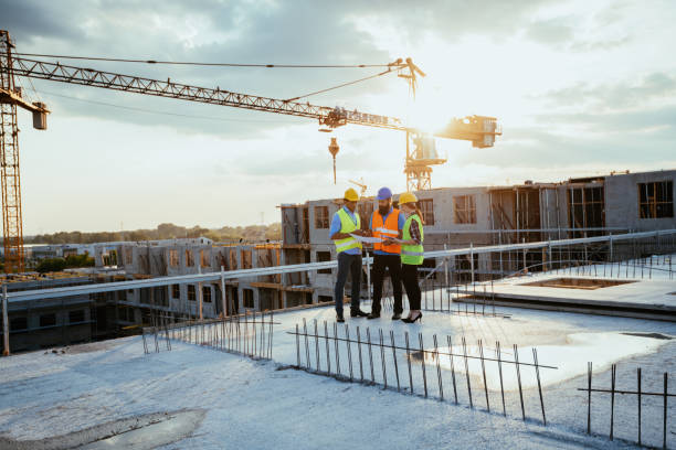 istock Construction industry and engineering in post-recession period 1366394170
