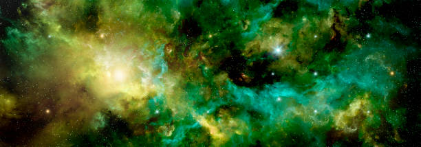istock Outer space with nebulae and stars in deep space in the Universe 1366394517