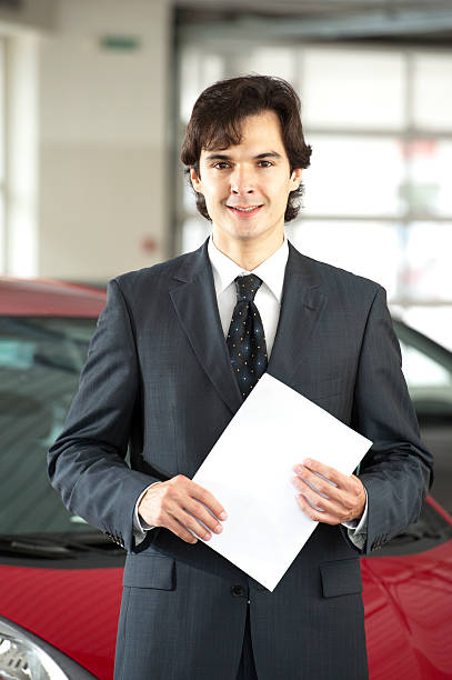 istock Car Dealership 136640229