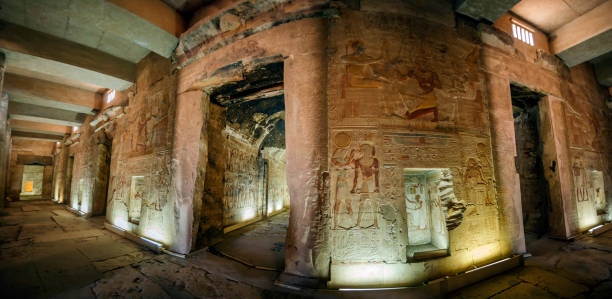 istock Temple of Sethy the First at Abydos - Middle Egypt 1366403138