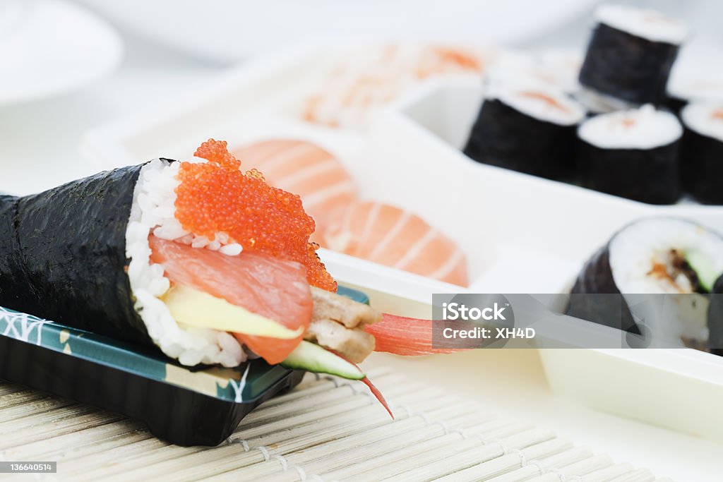 Sushi - Foto de stock de Abacate royalty-free
