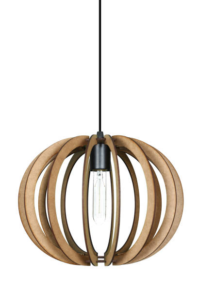 istock CNC Laser Wooden Pendant Lamp 1366405618