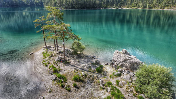 istock beautiful nature - lake - nature - island 1366409531