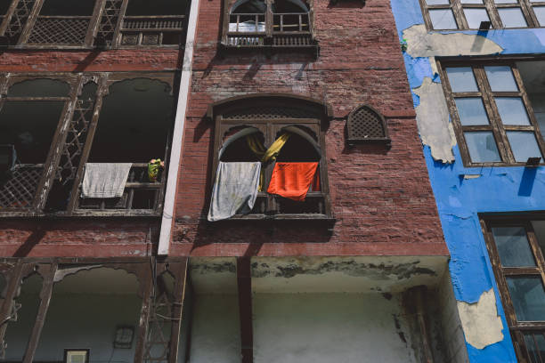 istock Colorful and Bright Balcony in Traditional Eastern Patterns 1366420106