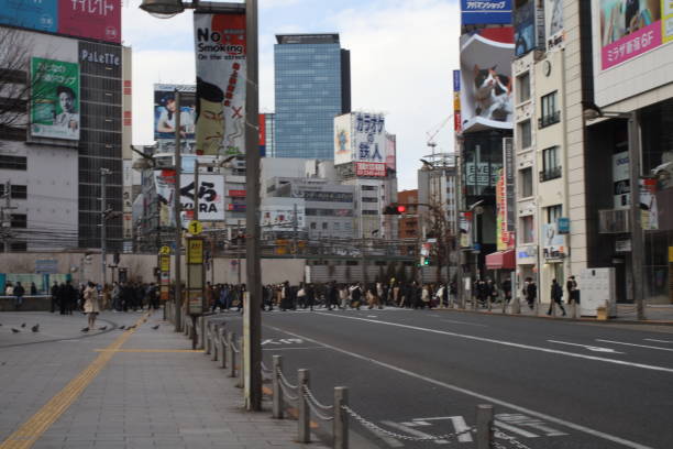 istock Tokyo street for editorial 1366421850