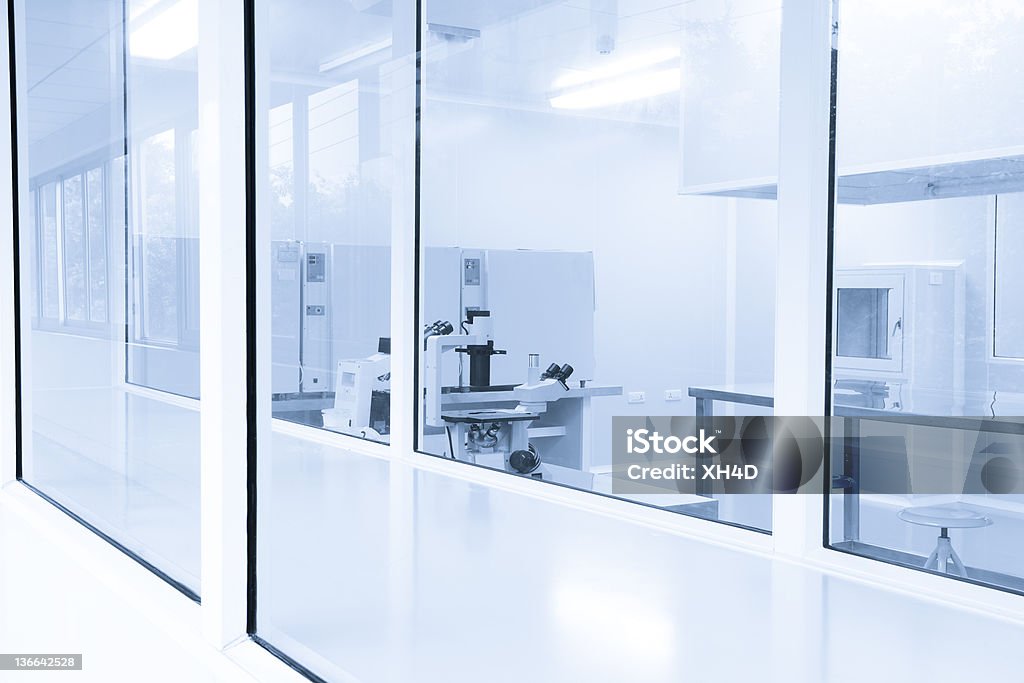 実験室 - クリーンルームのロイヤリティフリーストックフォト