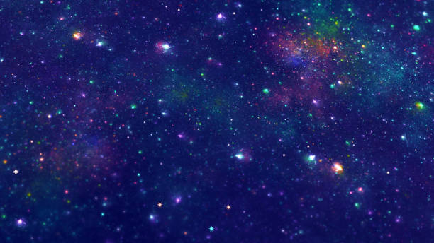 istock Galaxy Nebula Outer Space Starry Sky Colorful Abstract Star Field Pattern Futuristic Background Milky Way Starburst Texture Fractal Fine Art 1366427622