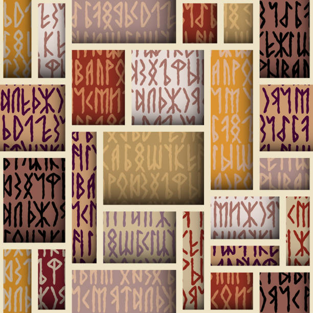 Runic Frame 290+ Rune Frame Stock Photos, Pictures & Royalty-Free Images - iStock