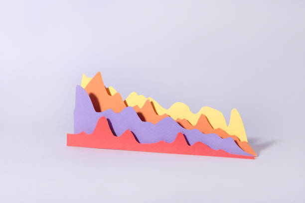 istock Business graphics isolated over grey background. 1366432305