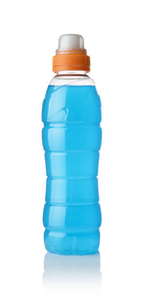 istock Fitness drink bottle isolated on white. 1366433781
