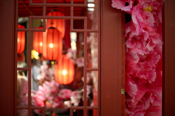 Peony for Chinese New Year decoration.