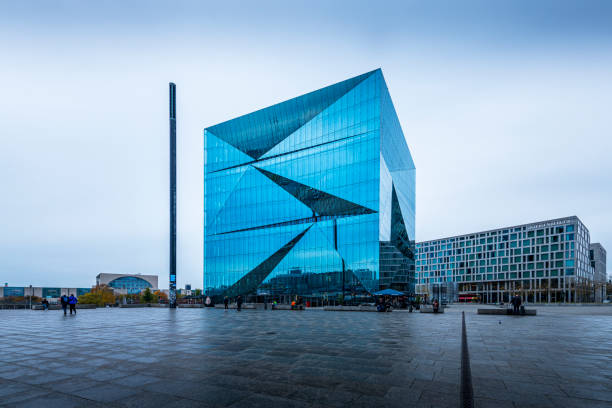 office building - the Cube - in Berlin stock photo